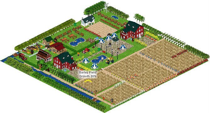 Wanda Timmons' album, Farm Town Photos