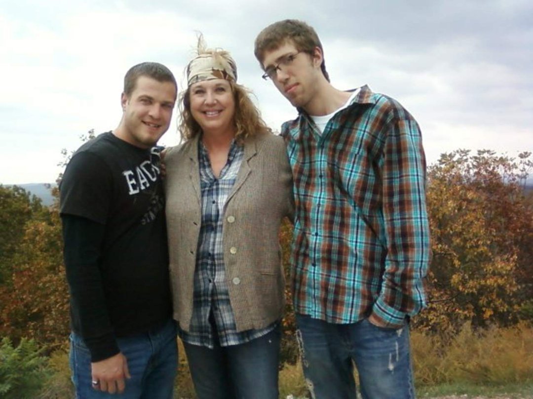 Jeff Gaddy's album, Fall outing with Mandi Lee and our sons