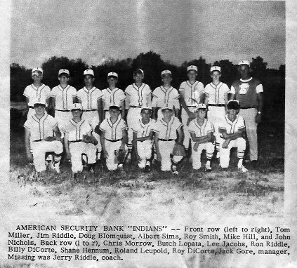 Ralph Nelson's album, History of West Pasco Little League ('71)