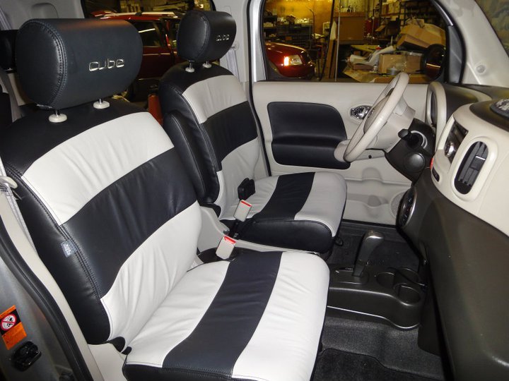 Larry Stevenson's album, My Nissan Cube gets dressed in Leather.