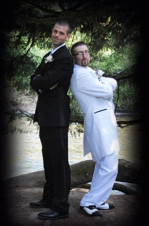 Dusti Pitman's album, Danielle and Tim wedding