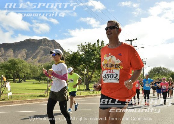 Gerry Johnson's album, 2012 Honolulu Marathon