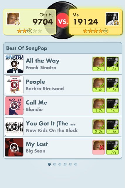 Lisa Harrison's album, SongPop