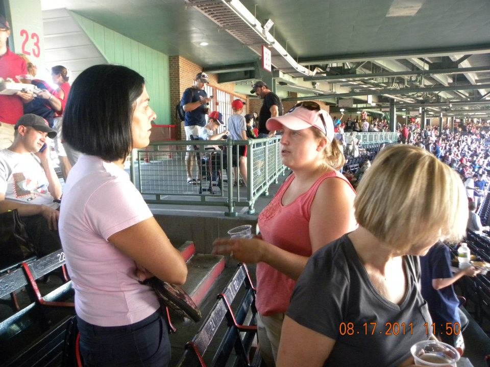 Eric Morash's album, fenway with emily sox vs rays aug 17 2011