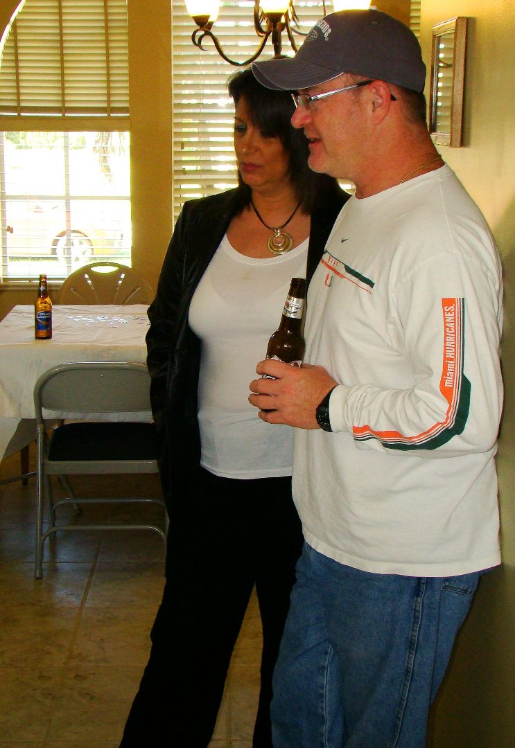 Ron Senger's album, Rich's retirement party