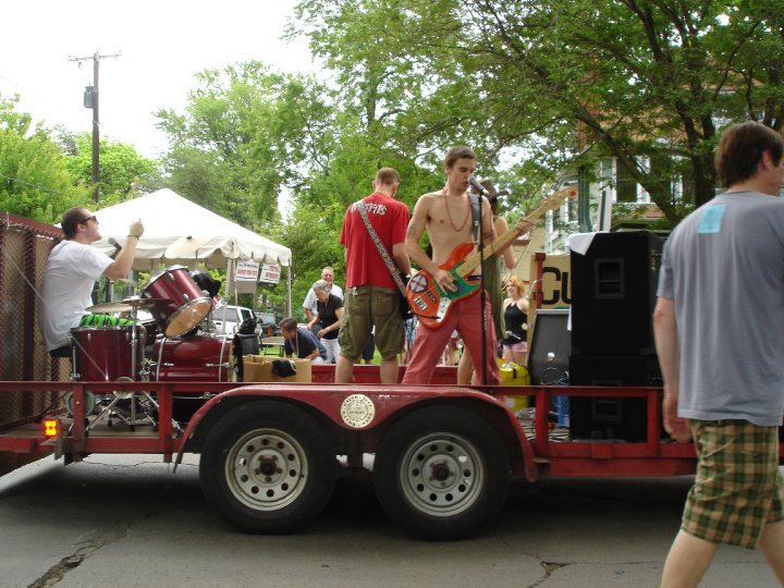 Pat Garver's album, King Wamba Carnival Parade