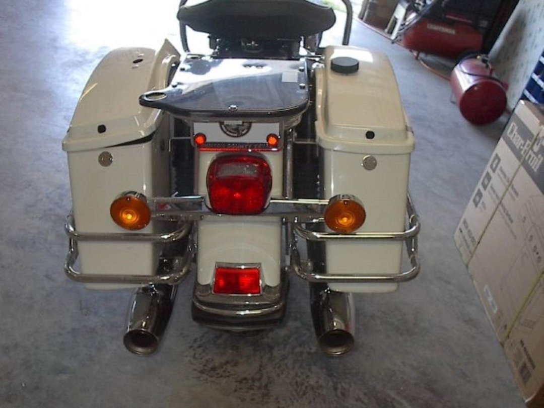 Bill Weaver's album, Cop Bike build