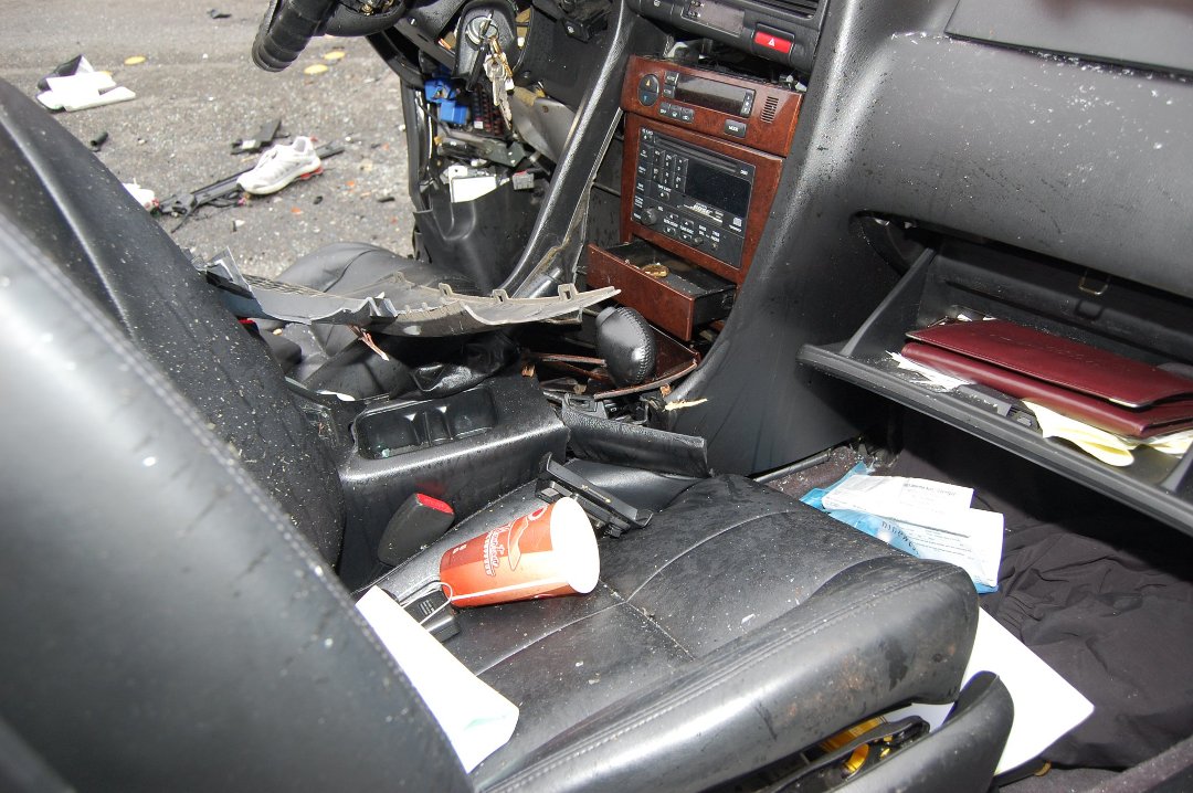 Michael Cavaiani's album, car crash