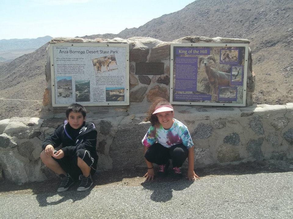 Kimberly Carpenter's album, Desert with Andy