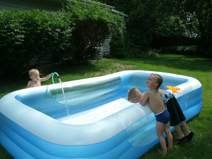 Cecelia Van Over's album, pool time
