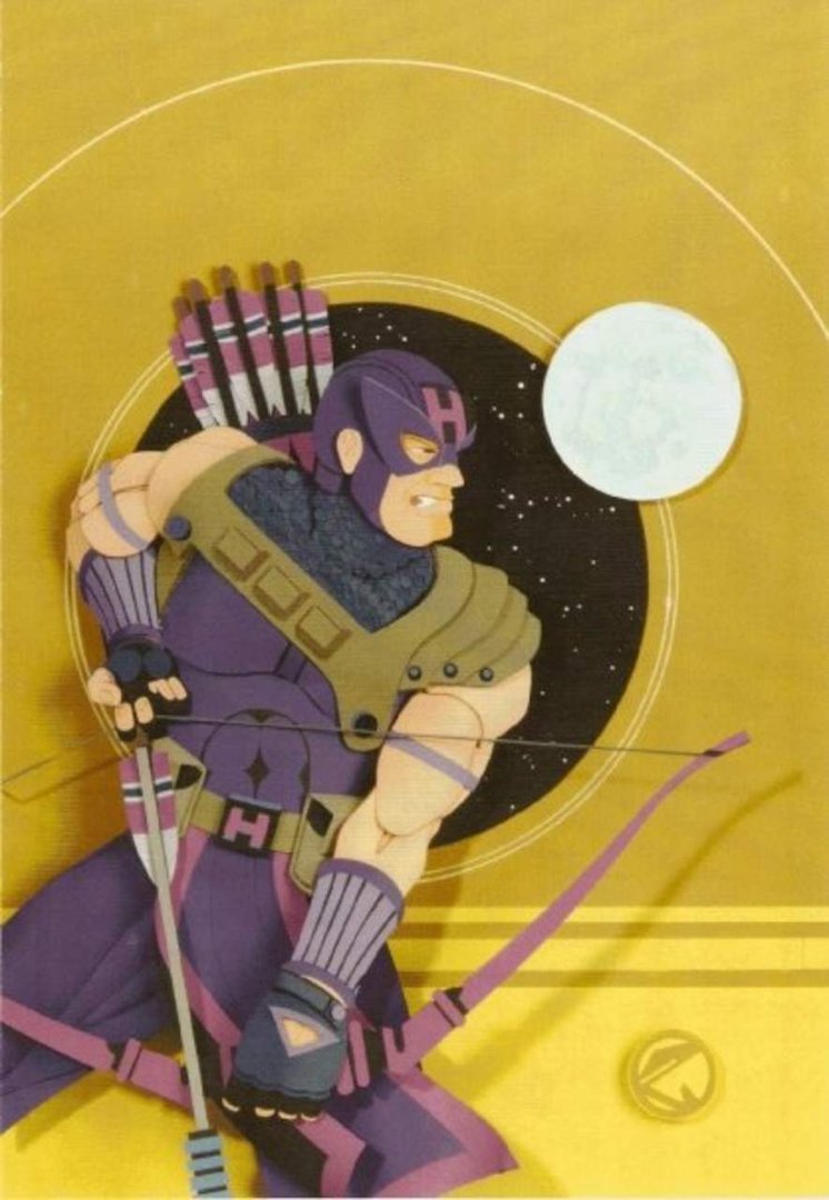 David Deitrick's album, Cut-paper Sculpture