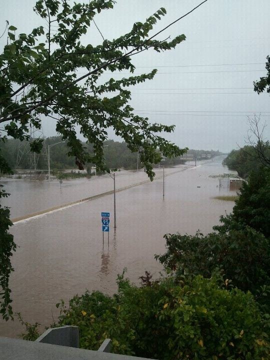 Christopher Gallagher's album, Route 1 Flooding from Irene