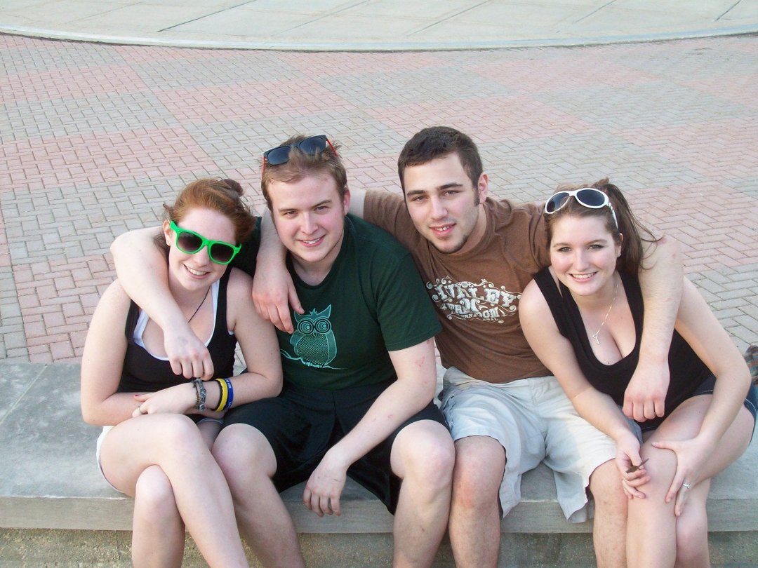 Aaron Vanags' album, a spring day at NIU