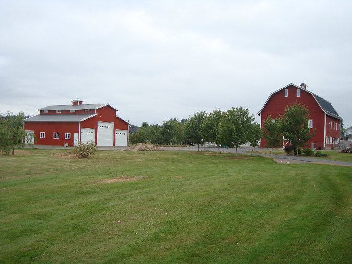 Rick Harmon's album, New shop and old barn