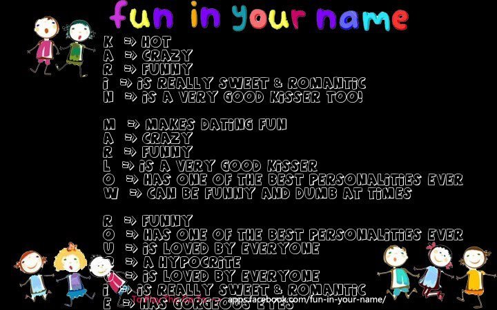 Karin Rouquie's album, Fun in Your Name! Photos