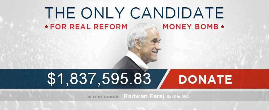 Radwan Faraj's album, Ron Paul 2012.