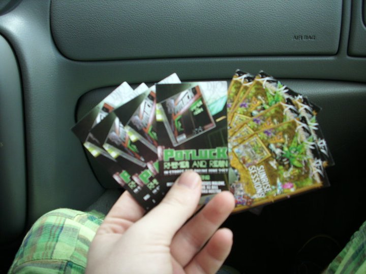 Erick Hendrickson's album, POTLUCK Street Team