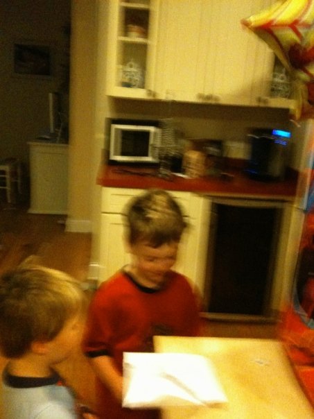 Beth Wilkins' album, Gabey Baby's 5th birthday morning