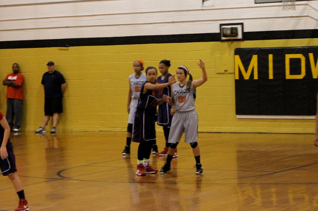 Comanche Thomas' album, Kiah's Chaos Basketball at Mid West City High