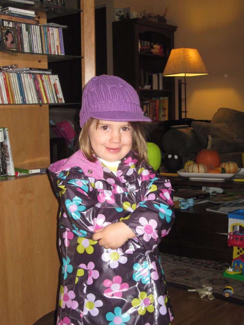 Michael LaFortune's album, Kaela in raincoat
