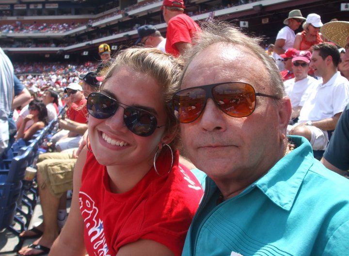 Fred Warder's album, phillies game with my granddaughter caitlin-phils won 6/5