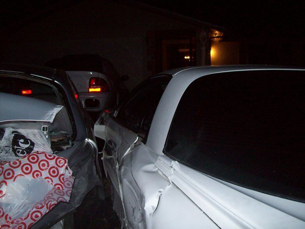 Sandra Queipo's album, car crash