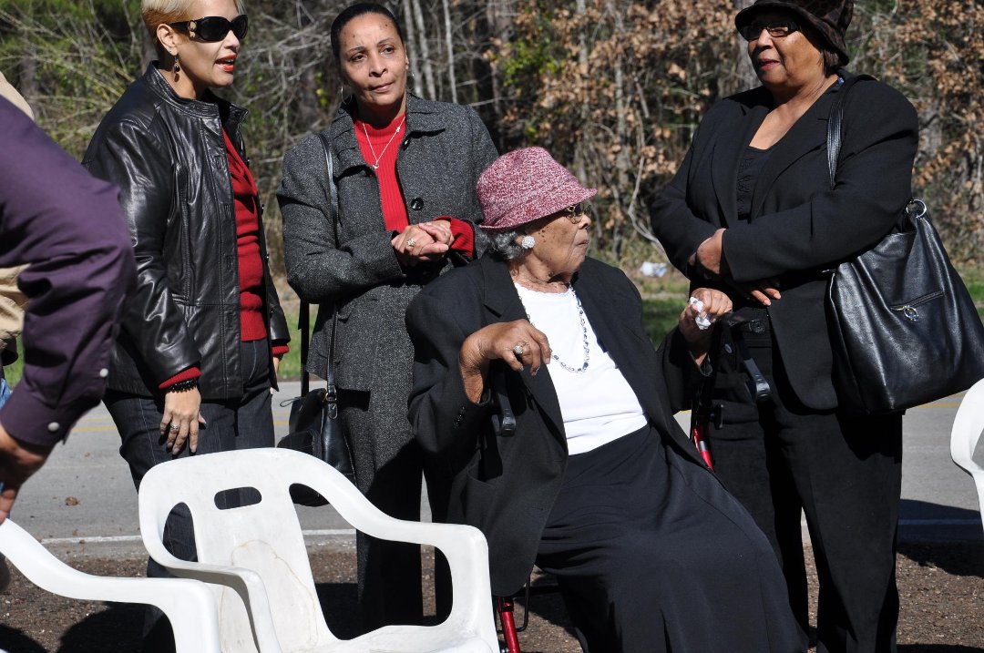 Reginald Archer's album, Bill Kelley & Dinah Rush Historical Marker Dedication