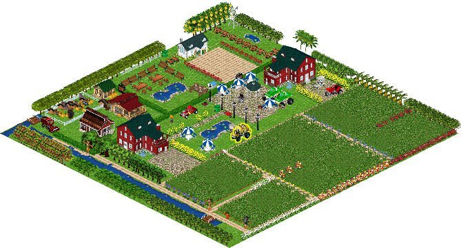 Wanda Timmons' album, Farm Town Photos
