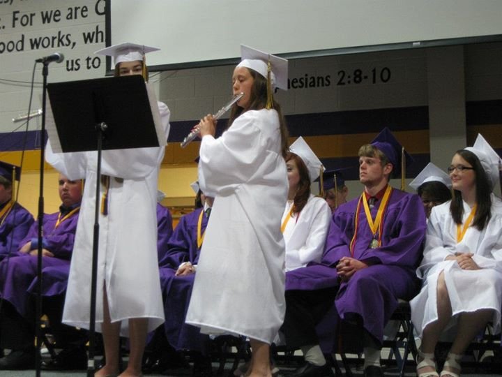 Anne Johnson's album, Jeff Johnson's graduation from high school