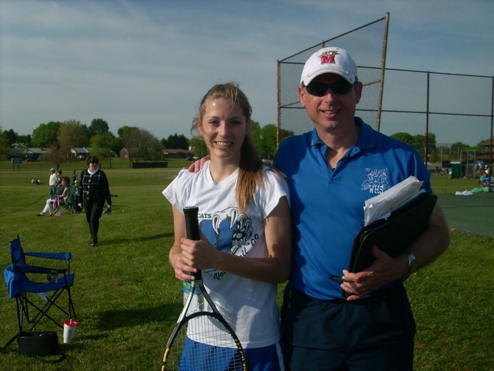 Peg Adams' album, WHS tennis team