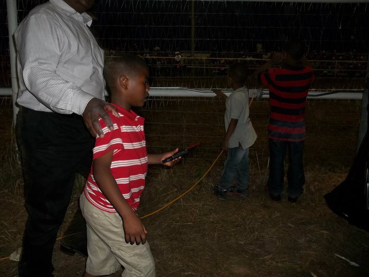 Larry Franklin's album, gransons at the rodeo June 11, 2011