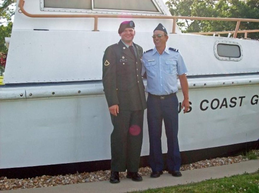 Brenda Hutchison's album, PFC Heath Shook