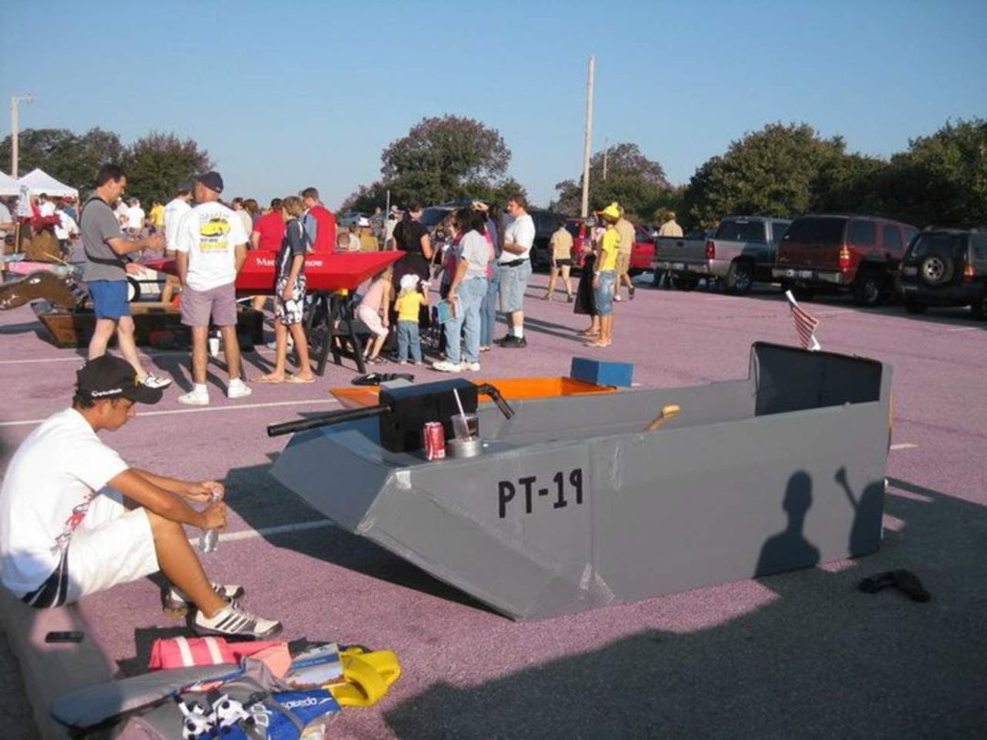 Paul Studiner's album, CARDBOARD BOAT RACE 8/10