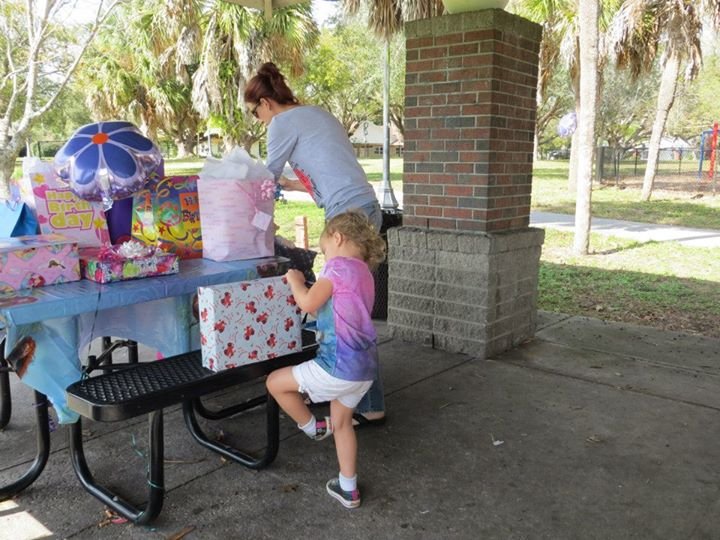 Donetta Wheeler's album, Sierra's 4th birthday party