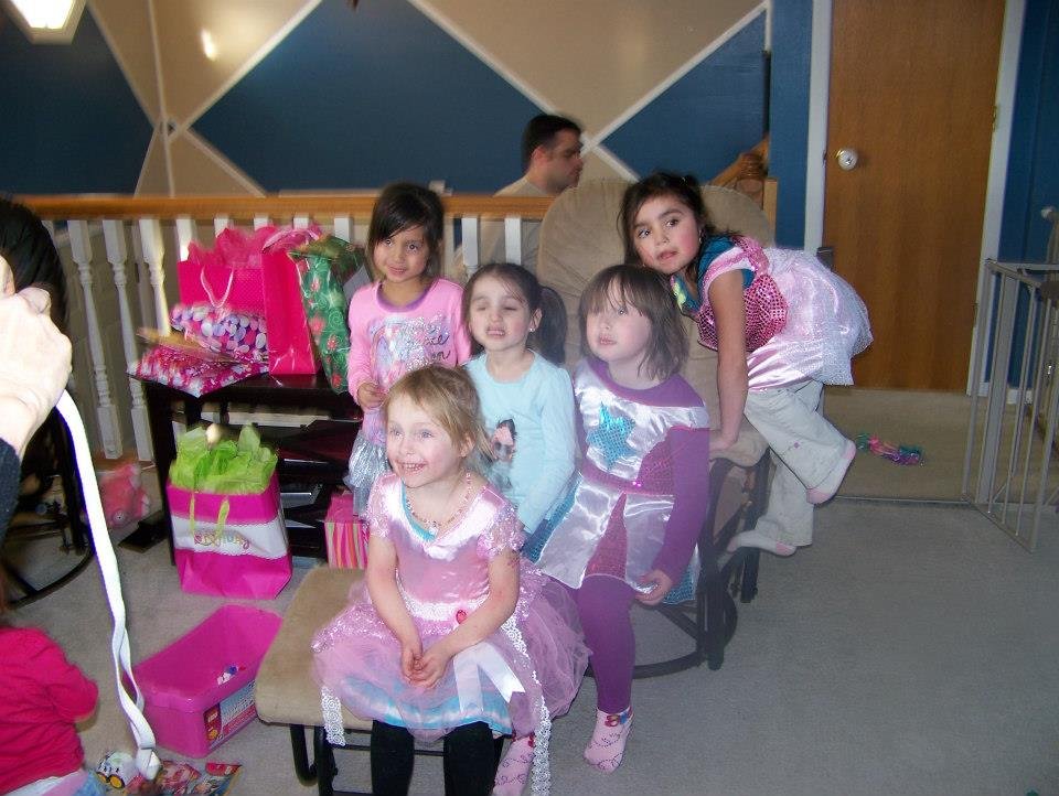 Amanda Thomas' album, Leah's Birthday party