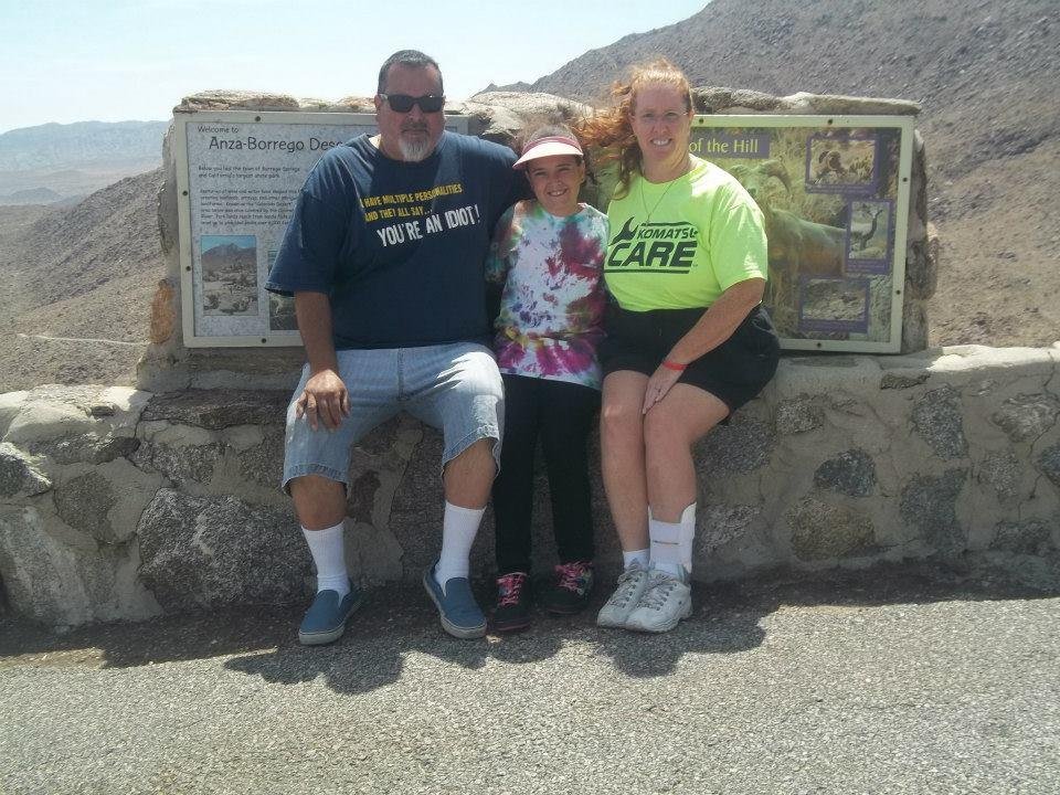 Kimberly Carpenter's album, Desert with Andy