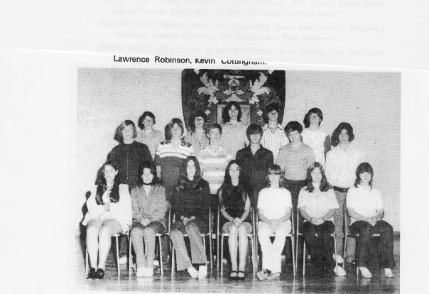 Julia Glasbergen's album, highschool 70's