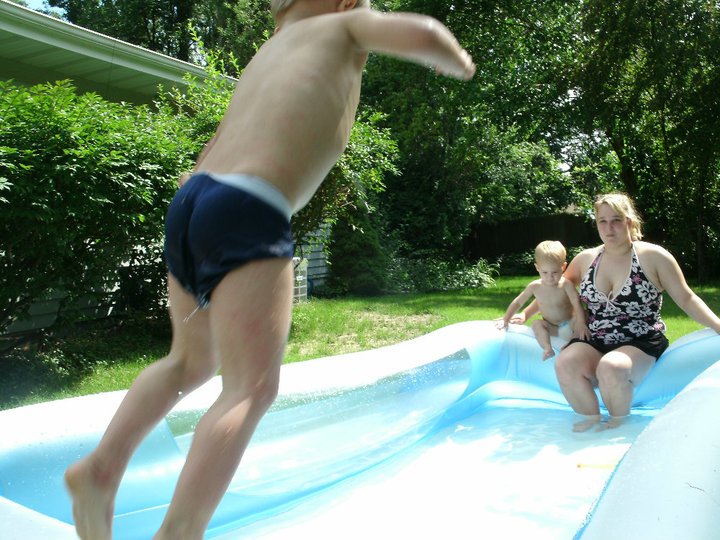 Cecelia Van Over's album, pool time