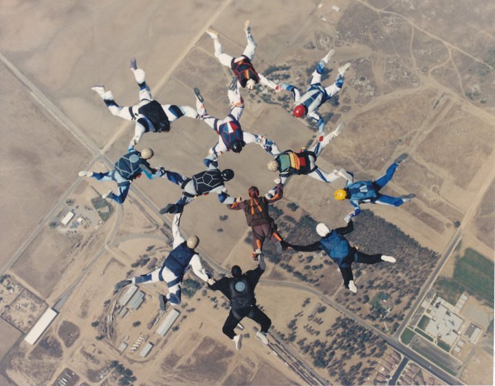 Charles Wickliffe's album, Ancient Skydiving Photos