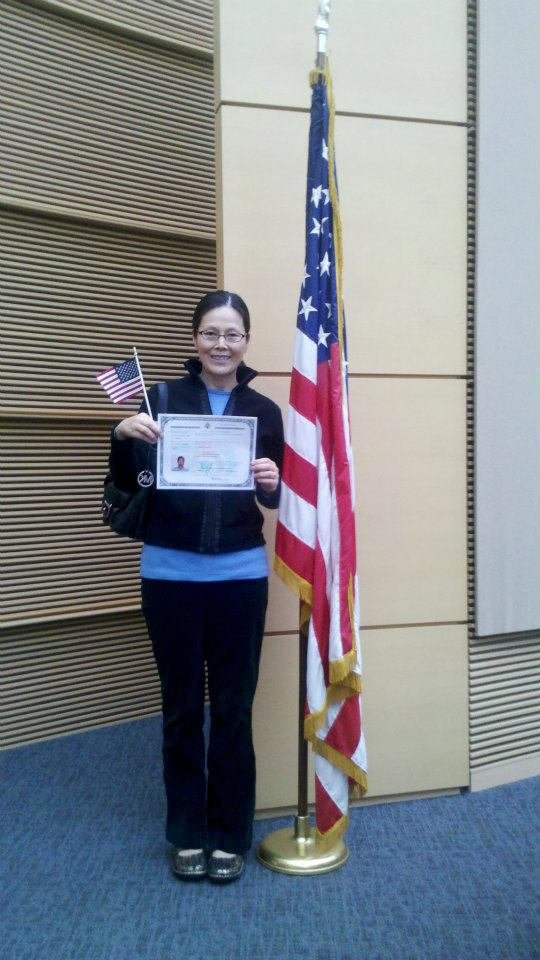 Norman Shields' album, Mi-Kyong's Citizenship Ceremony