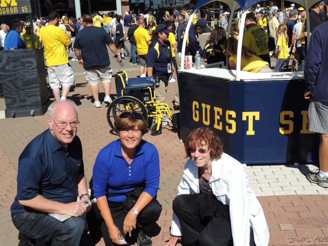 Donna Bell Zimmer's album, Game Day in Ann Arbor - 9-15-12