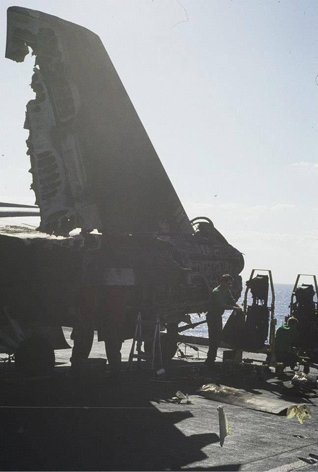 John Sudduth's album, USS NIMITZ Flight Deck Fire