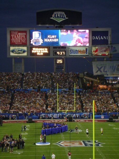 Patrick Baca's album, Super Bowl XLIII Cards vs. Steelers