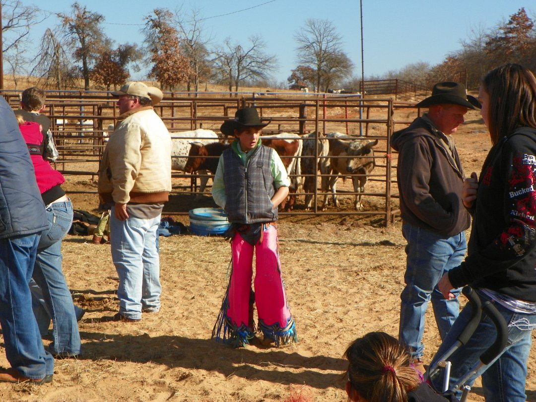 Harry Jacobs' album, bullriding pic