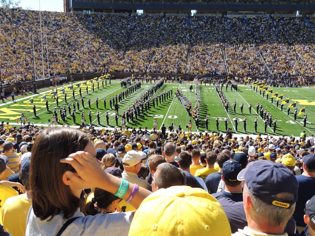 Donna Bell Zimmer's album, Game Day in Ann Arbor - 9-15-12