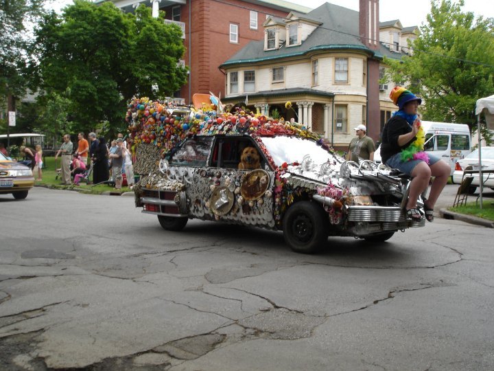 Pat Garver's album, King Wamba Carnival Parade