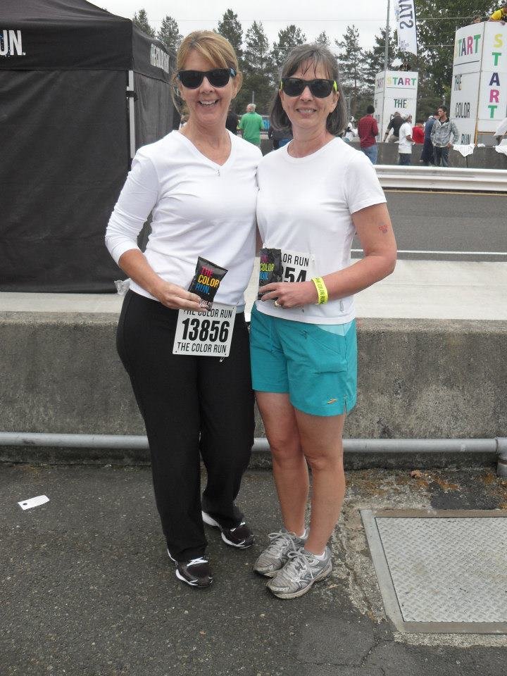 Sandi Conrad's album, Portland Color Run