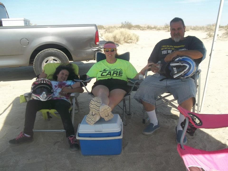 Kimberly Carpenter's album, Desert with Andy