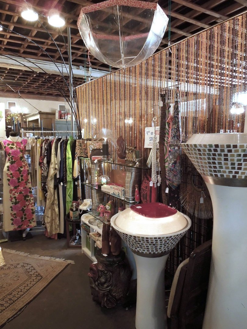 Amy Lucus' album, Mod Memories Booth at Ye Olde City Antique Mall