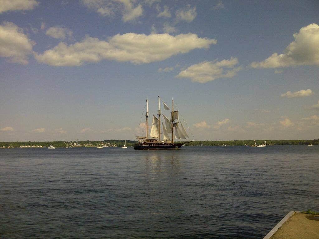 Suzanne Harrison's album, Tall ships